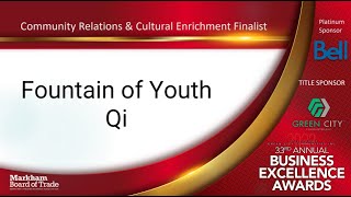 Business Excellence Awards 2023: Fountain of Youth Qi | Cultural Enrichment Award Finalist