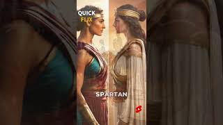 🐙The Surprising Role of Women in Ancient Sparta🌏 #ai #ancienthistory #shorts