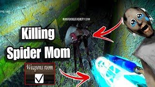 Granny v1.8 - Extreme Mode but I killed Spider Mom