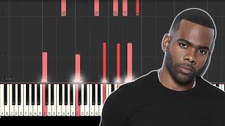 Mario - "Let me love you" R&B Piano tutorial [Synthesia]