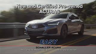 Schaller Acura New and Pre-Owned Inventory