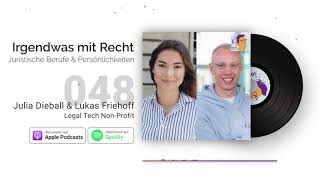 Jura-Podcast: Legal Tech Non-Profit | Interview Julia Dieball & Lukas Friehoff | IMR #048