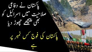 Pakistan also left behind Israel in defense capabilities | Pak Defence Zone