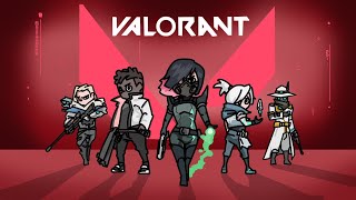 VALORANT.EXE PART 2 FUNNY VALORANT MOVEMENTS #toxich4k