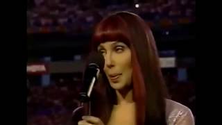 Cher – The Star Spangled Banner (United States National Anthem) (Super Bowl XXXIII, 1999)