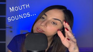 ASMR ITA | MOUTH SOUNDS | LIP SOUNDS | VISUAL TRIGGERS