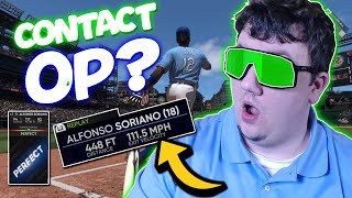 IS CONTACT SWING OVER-POWERED??? (MUST WATCH) MLB THE SHOW 21 DIAMOND DYNASTY