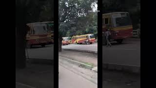 Other State Buses Parked Outside Mysore Bus stand#otherstatebusesparkedoutsidemysorebusstand#