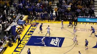 Marquette vs. Creighton Matt Carlino game winner January 2015