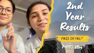 2nd Year Results Declared 🥲 #mbbs #neet #results #medicolife #vlog