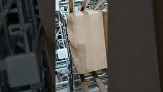 Burger Box Making Machine working in Europe