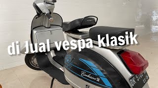 dijual vespa exclusive 2 istimewa