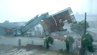 Devastating Storm in Asia: Roofs Torn Off_Trees Uprooted, Cars Crushed Moments Ever Caught On Camera