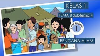 Pembelajaran Daring Tematik Kelas 1 SD Tema 8 Subtema 4 Pembelajaran 1 & 2