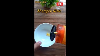 How to make slime with shampoo|slime making at home|testing pass or fail?colournfun#shorts