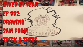 Inked in Fear | Episode 2: How to Draw Sam from Trick 'r Treat