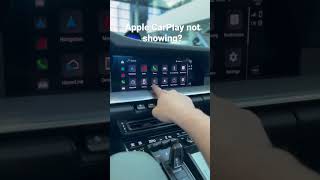 Apple CarPlay not working in Porsche