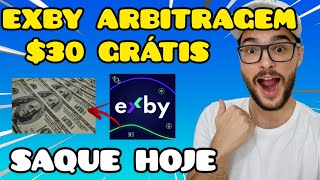 EXBY ARBITRAGEM 2024 - PLATAFORMA COMPLETA PAGANDO ATÉ $3O DOLARES NO CADASTRO DEPOIS DE 30 DIAS