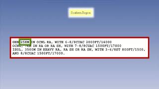 59 AIRMET Airmen's Meteorological Information