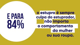 Percepções da população sobre o estupro de meninas e mulheres