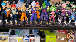 HUGE DBZ SH FIGUARTS COLLECTION OCTOBER UPDATE! Start of a collection ROOM!