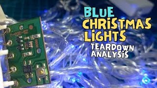 Blue Christmas Lights Teardown Analysis