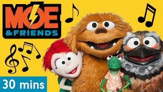 Moe & Friends | Music Video Collection | Kids Learn Colours, Shapes, Counting, Time, Alphabet + More