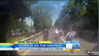 Bikers Attack Driver After Accident: Caught on Tape