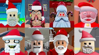 SANTA CLAUS Platformer Obby! XMAS SCHOOL,KING'S CASTLE ESCAPE,Mr ALIEN'S AREA 51,BARRY'S PRISON RUN