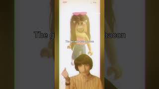 The girl who was a bacon…