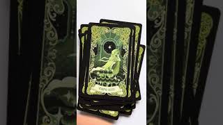 Green Trace Tarot — flip through