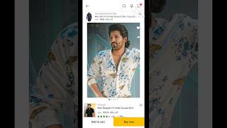 Allu Arjun shirts|celebrity style shirts 🔥 #shorts #viral #youtubeshorts