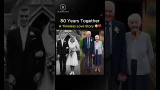 "80 Years Together: A Timeless Love Story 🥹❤️"