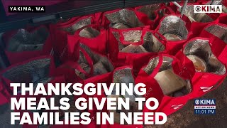 Thanksgiving Meals Given to Families in Need