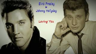 Elvis Presley with Johnny Hallyday   Loving You