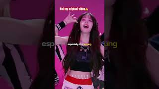 Not my original video⚠️ | originally uploaded by Haevix on Youtube shorts. #kpop #wonyoung #sojang