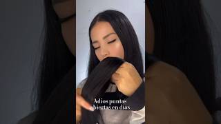 Adiós puntas abiertas TRUCO 😱 #cabello #viral #beautyhacks #trucosdebelleza #belleza #beautytips