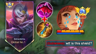 THANKS MOONTON! FOR BUFF THIS ITEM TO COUNTER GUINEVERE EXP LANE | BENEDETTA - MOBILE LEGENDS