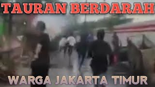 Tawuran Warga Jakarta Timur Tewaskan Satu Orang