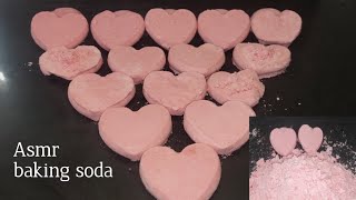 Baking soda crashing || Asmr sounds #satisfying  || pink colour Asmr video ||