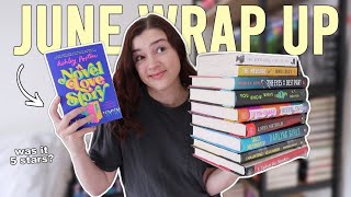 I read 16 books in June and had so many 5 stars (and an unpopular opinion on a romance book)