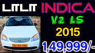 TATA INDICA V2 LS/USED Indica car sales/Indica car sales in TAMILNADU/Low budget car