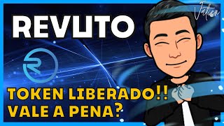 TOKEN REVUTO LIBERADO PARA NEGOCIAÇÃO - VALE A PENA? QUAIS AS NOVIDADES DO APLICATIVO