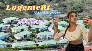 Mon logement saisonnier à Saint Barth 🌴| Bungalow tour, Saint Barthélemy