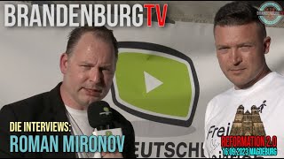 2023 09 16 MD Interview Roman Mironov und Statement zu Heinrich Habig