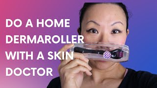 Dermaroller demonstration - How to safely maximise this beauty treatment at home.