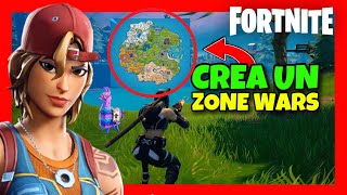 Como HACER Un ZONEWARS En Fortnite ✅ GUIA COMPLETA 2024 - Como CREAR un ZONE WARS en Fortnite