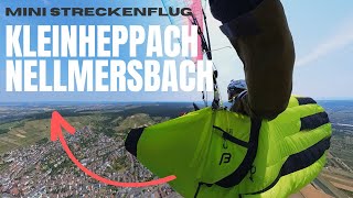 Kleinheppacher Kopf Mini Streckenflug nach Nellmersbach #paragliding