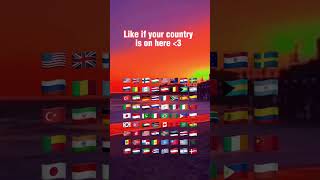 like if your country is on here :) #foryou