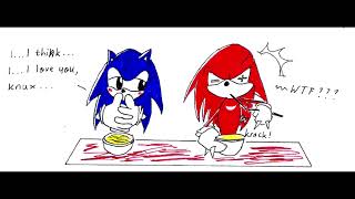 YAOI Parody -Sonic x Knuckles-